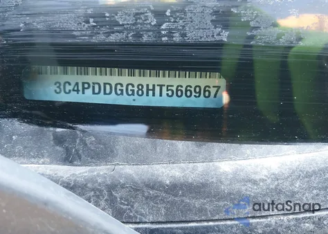 2017 Dodge Journey Crossroad Plus Awd из США, поврежденный, VIN 3C4PDDGG8HT566967